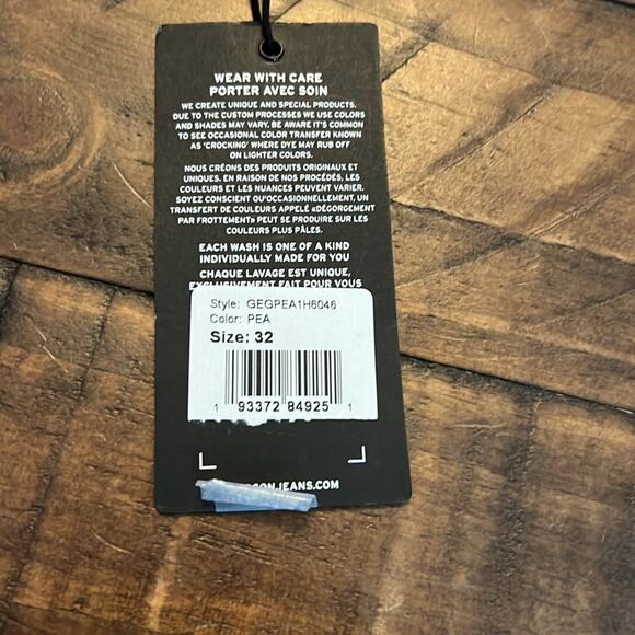 Hudson High Rise Paperbag Linen Blend Shorts in Pearl Blush New Size 32 - Picture 6 of 8